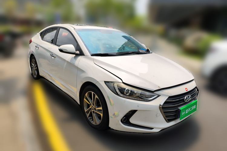 Used Hyundai Elantra (6th Generation / Lingdong) 2016 1.6L Automatic ZhiXuan – Elite Version Front Right 45 Deg