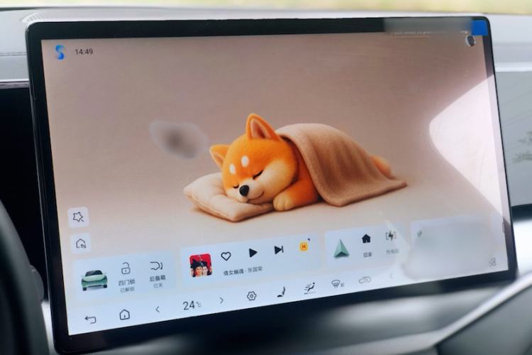 Used BYD Song L DM-i 2025 Intelligent Driving Version 160 km Beyond-Range Type Interior 3