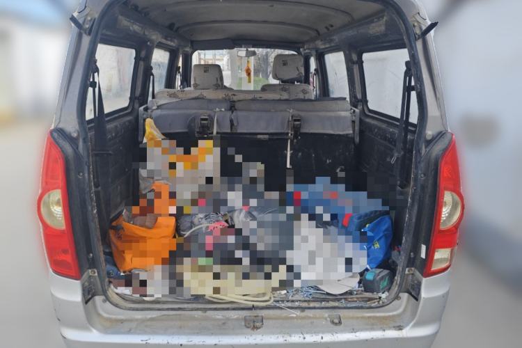 Used BAIC Weiwang 306 2016 1.2L Basic Version 7 Seats A12 China V Emission Standard Trunk