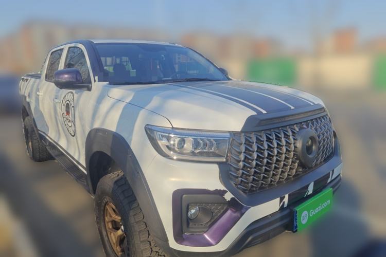 Used Great Wall Poer 2023 2.0T Commercial Version Automatic Gasoline 4x4 Navigation-Ready Long-Box GW4C20B
