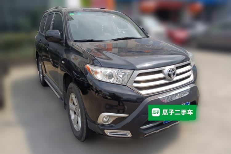 Used Toyota Highlander 2012 2.7L 2WD 5-Seater Elite Edition Front Right 45 Deg
