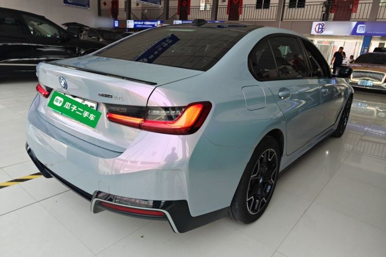 Used BMW i3 2025 eDrive 40 L Midnight Edition Rear Right 45 Deg