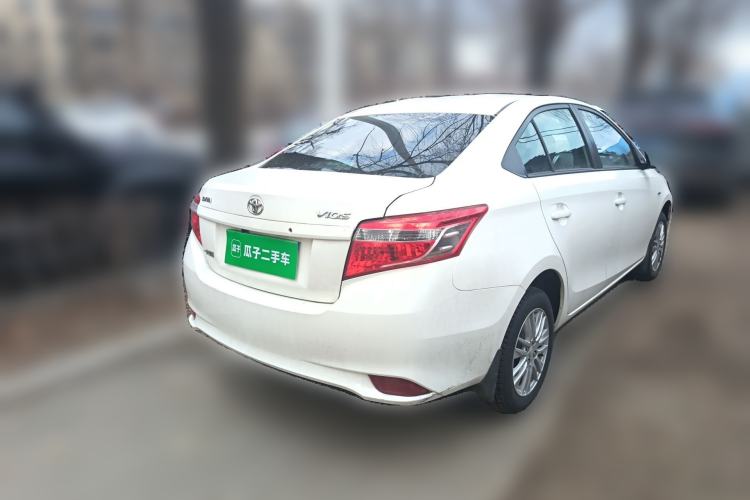 Used Toyota Vios 2016 1.5L Automatic ZhiZhen Xingyao Edition Rear Right 45 Deg