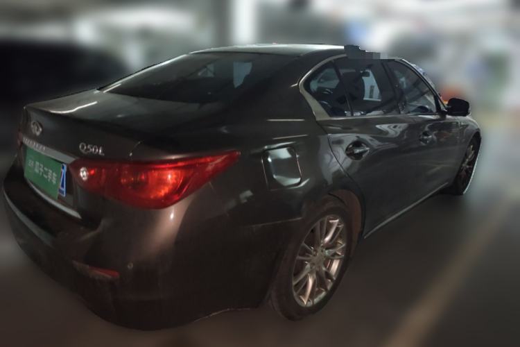 Used Infiniti Q50L 2016 2.0T Ambition Edition Rear Right 45 Deg