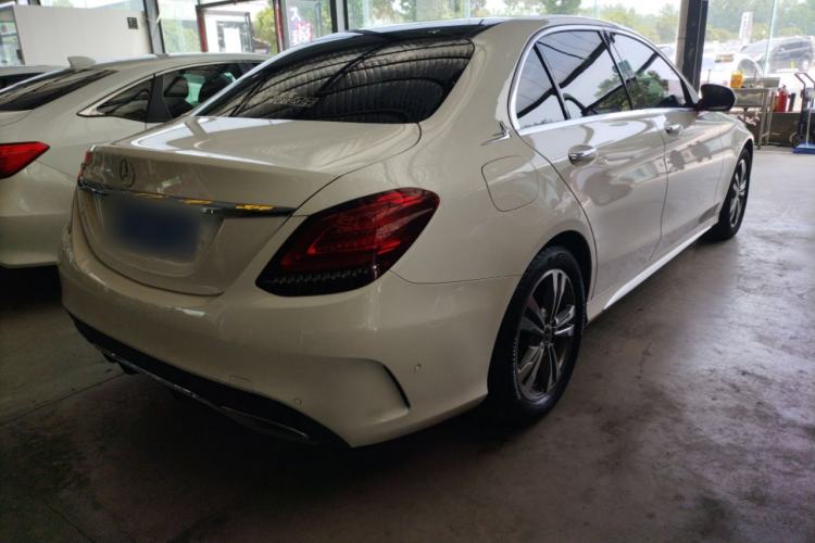 Used Mercedes-Benz C-Class 2021 C 200 L Fashion Edition Sport Version Rear Right 45 Deg