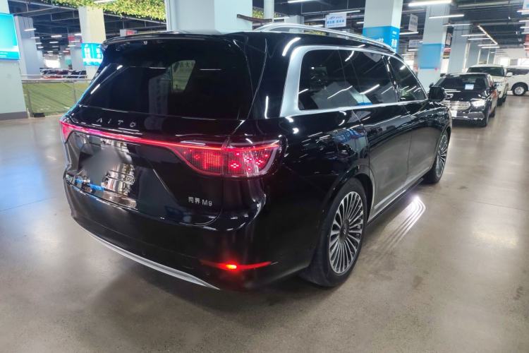 Used Hima AITO M9 2024 Range-Extended Ultra Version 52 kWh 5-Seater Model Rear Right 45 Deg