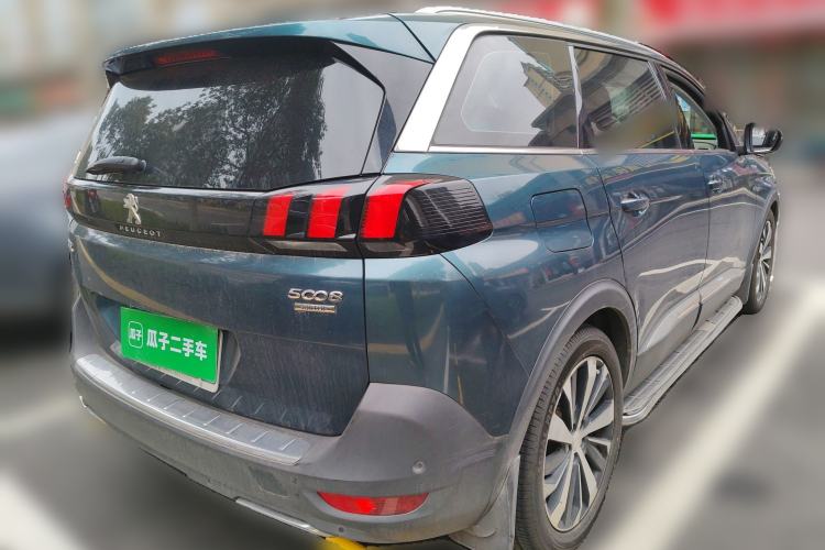 Used Peugeot 5008 2017 380THP 7-Seater Luxury Edition Rear Right 45 Deg
