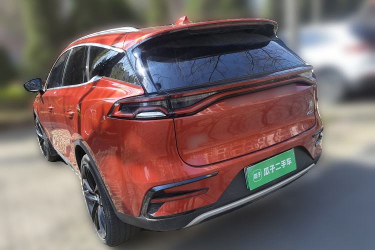 Used BYD Tang New Energy 2021 DM 2.0T Four-Wheel Drive Performance Edition Prestige Model Rear Left 45 Deg