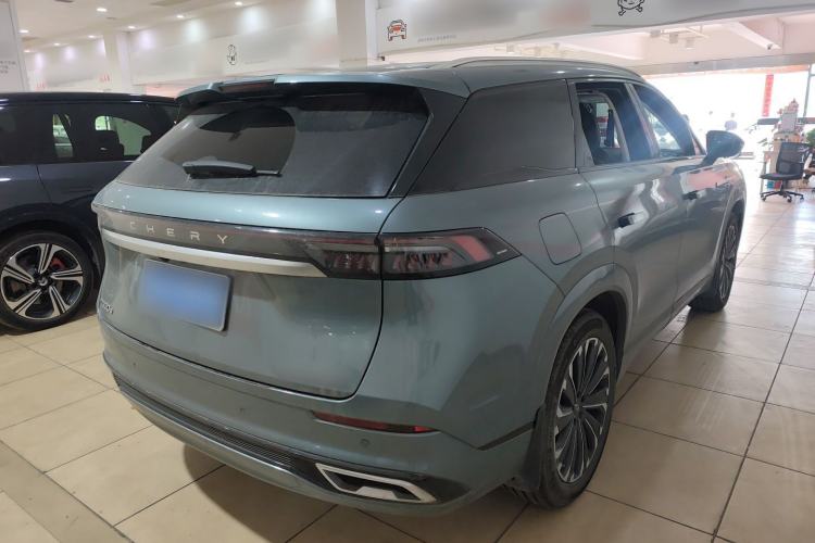 Used Chery Tiggo 9 2023 2.0T Dual-Clutch Two-Wheel Drive Prestige Version 5 Seats Rear Right 45 Deg