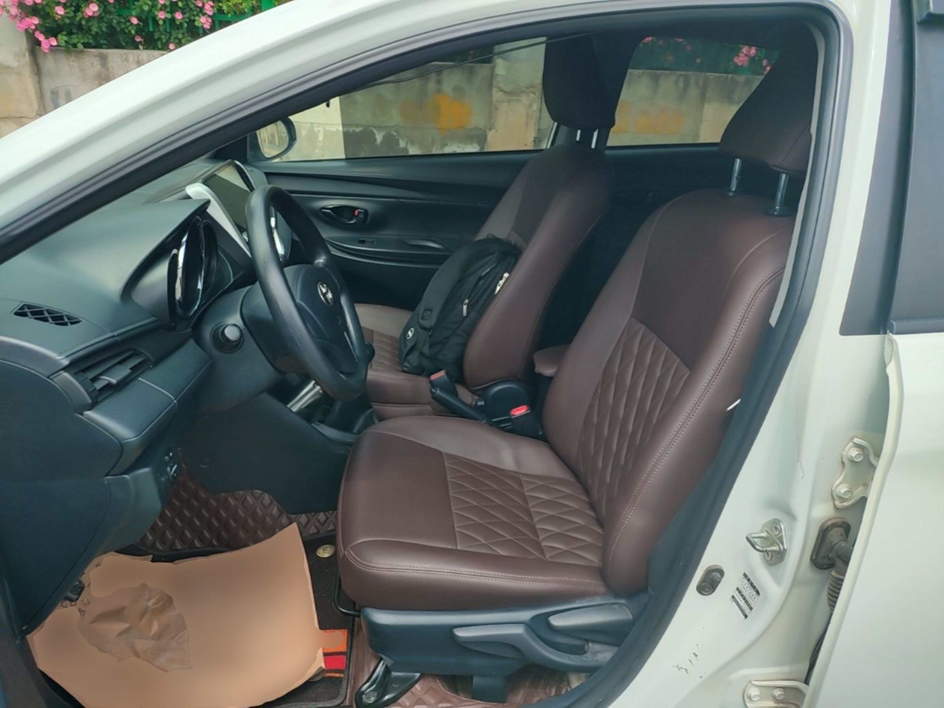 Avant de la voiture