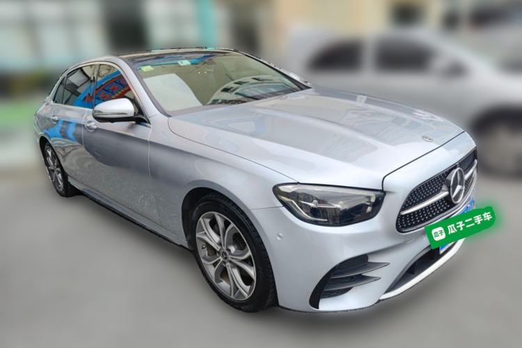 Used Mercedes-Benz E-Class 2021 Restyled E 300 L Sport Luxury Edition Front Right 45 Deg