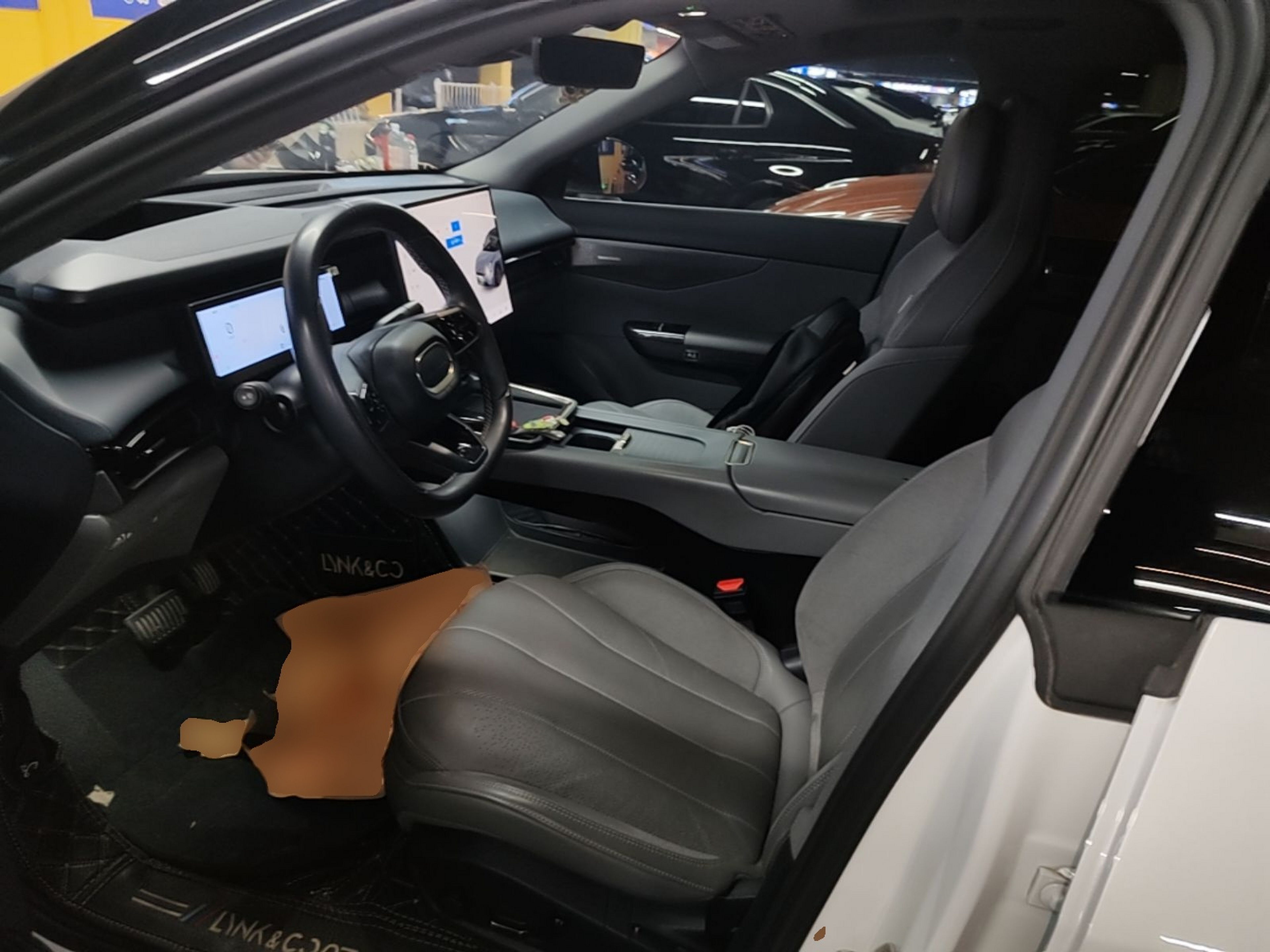 Avant de la voiture
