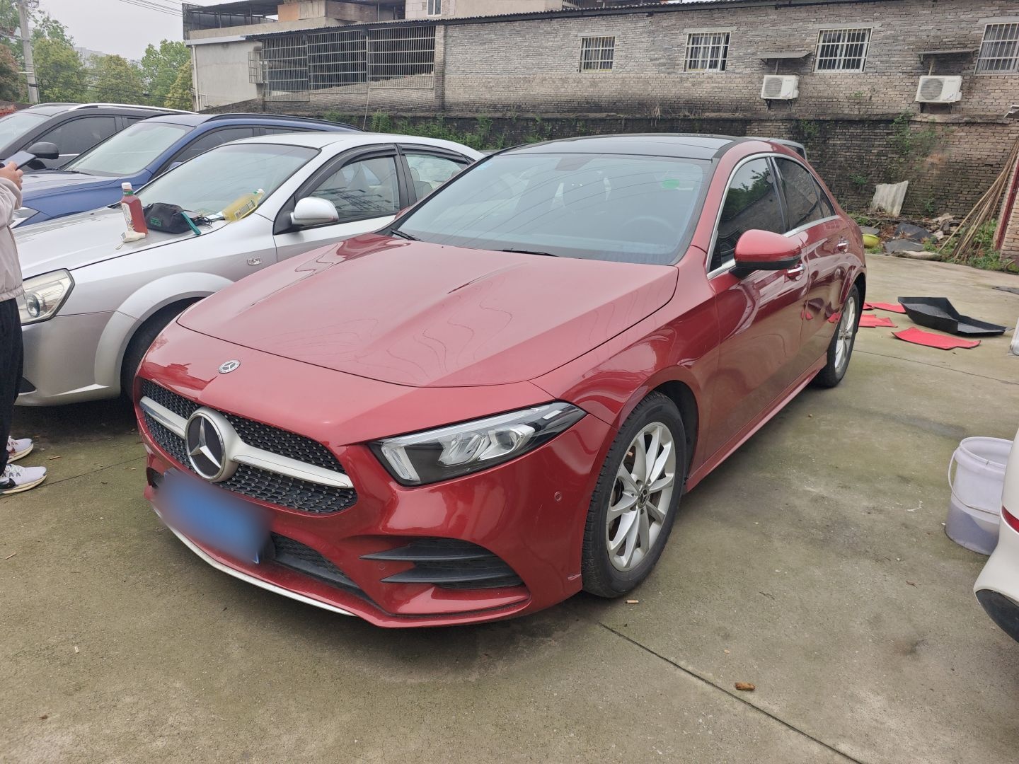 Parte inferior delantera