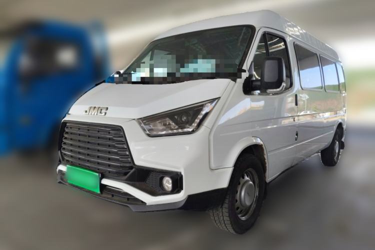 Used JMC Transit 2019 2.8T Commercial Version Long Wheelbase Mid-Roof 6-Seater Rear Single Tire China VI Emission Standard – JX493
