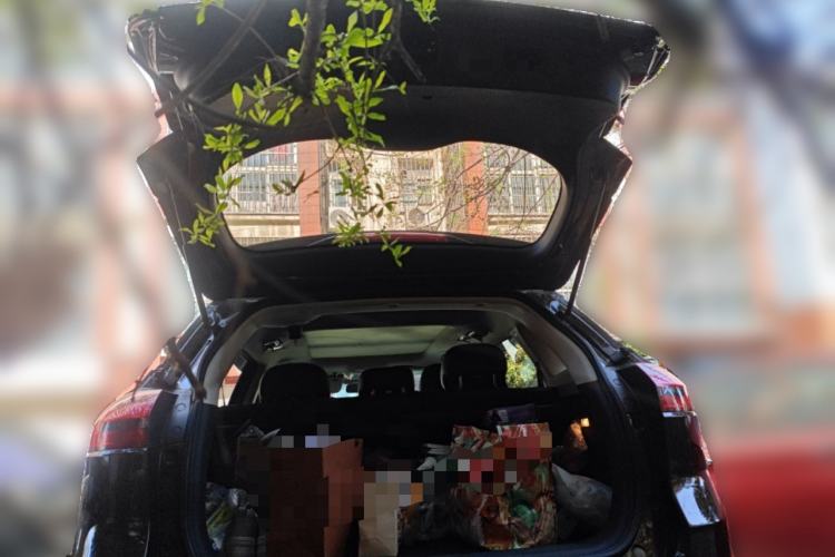 Used Geely Auto Emgrand X7 Sport 2016 1.8TD Automatic Smart Connectivity Version Trunk