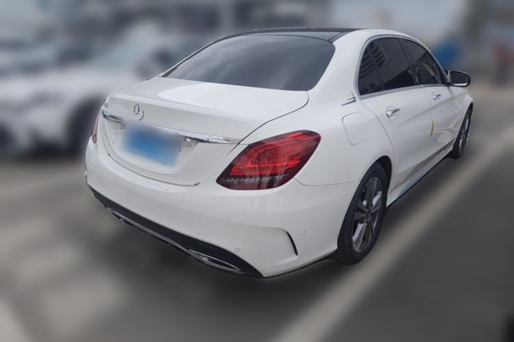 Used Mercedes-Benz C-Class 2021 C 200 L Fashion Edition Sport Version Rear Right 45 Deg