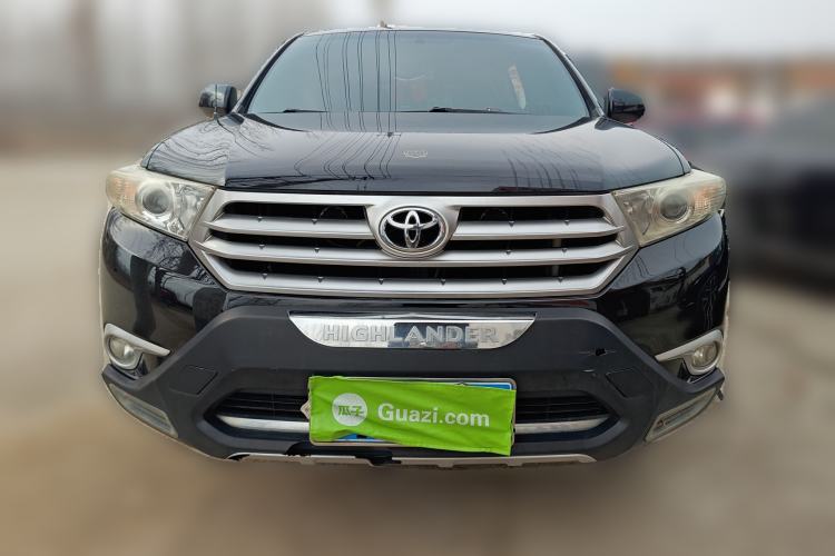 Used Toyota Highlander 2013 2.7L Two-Wheel Drive 5-Seater Purple Gold Edition
