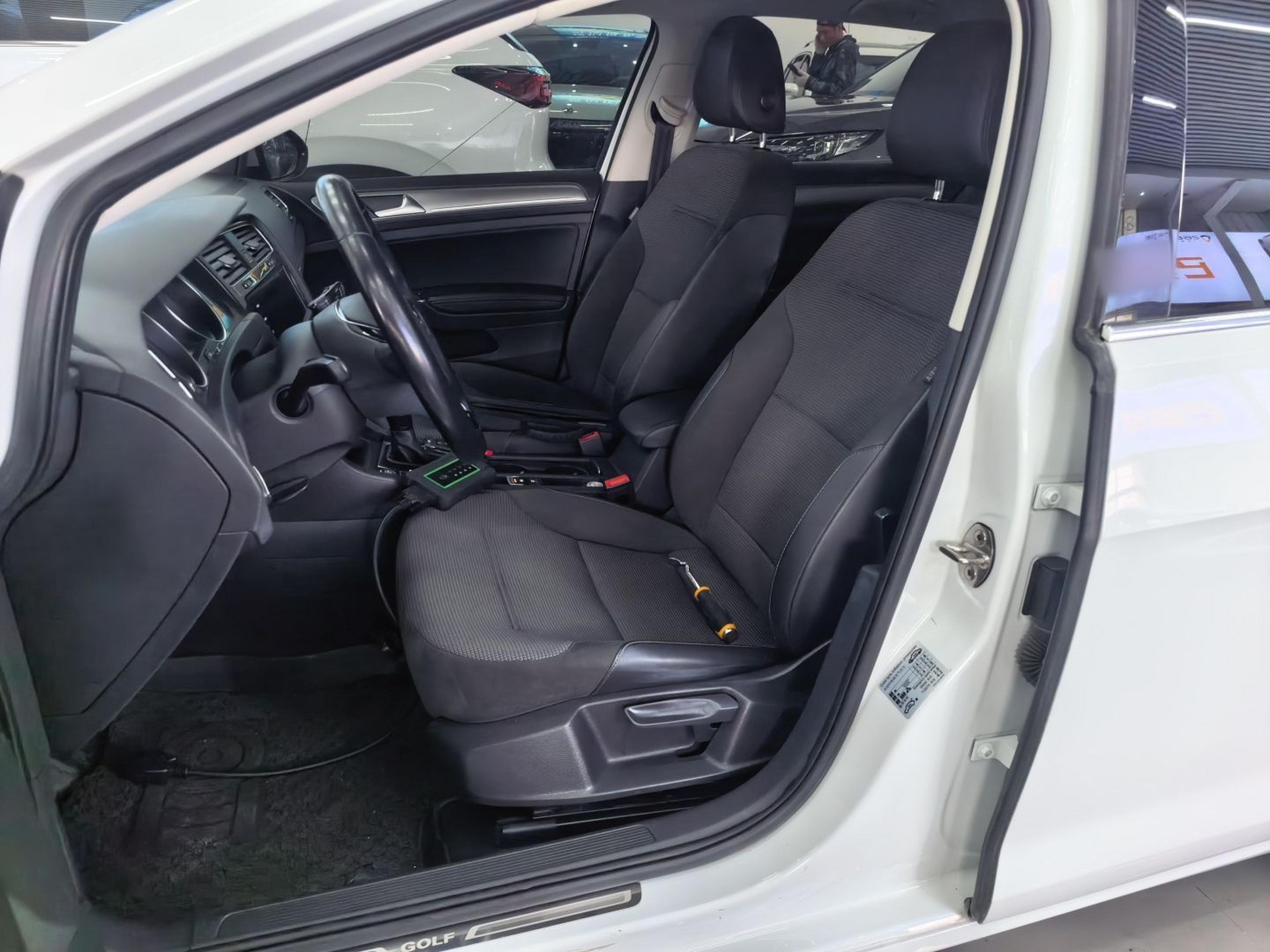Avant de la voiture