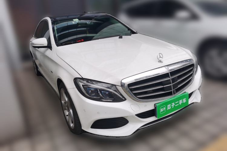 Used Mercedes-Benz C-Class New Energy 2016 C 350 eL Front Right 45 Deg