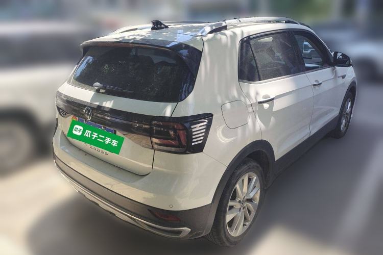 Used Volkswagen T-Cross 2021 1.5L Automatic Comfort Edition Rear Right 45 Deg