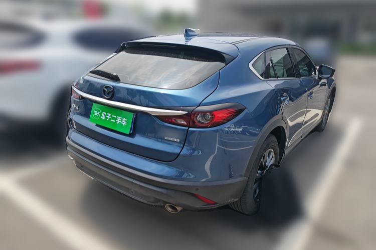 Used Mazda CX-4 2020 2.0L Automatic Two-Wheel Drive Blue Sky Dynamic Edition Rear Right 45 Deg