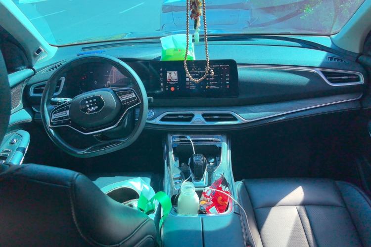 Used Landian E5 2024 Honor Edition 100KM Premium Model 7 Seats Center Console