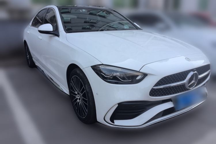 Used Mercedes-Benz C-Class 2022 C 260 L Sport Edition Front Right 45 Deg