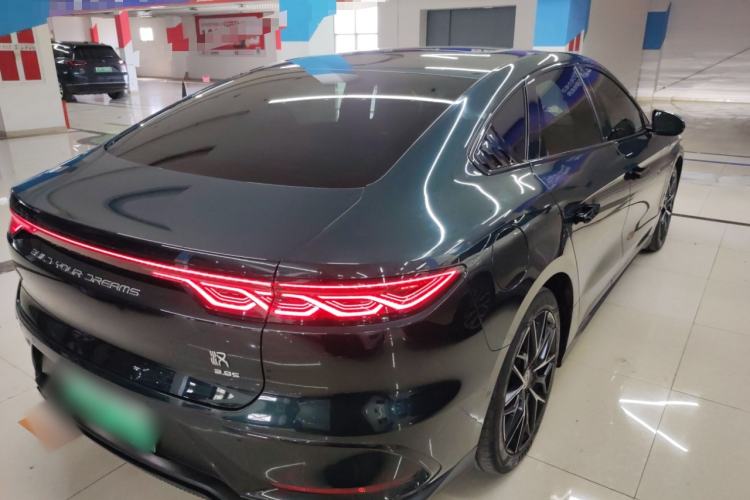 Used BYD Han 2022 EV 610 km All-Wheel-Drive Qianshan Cui Limited Edition Rear Right 45 Deg