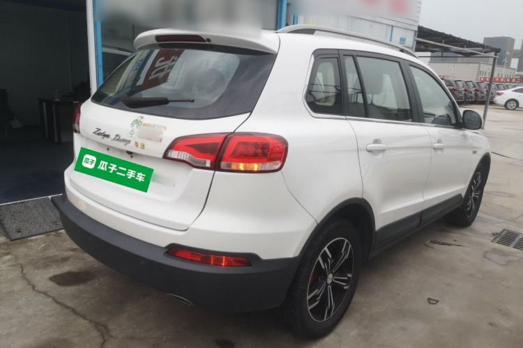 Used Zotye Domy X5 2017 Upgraded Model 1.5T Manual Luxury Version Rear Right 45 Deg