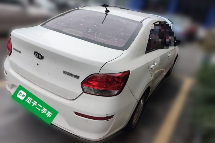 Used Kia Pegas 2017 1.4L Manual Value Edition Rear Right 45 Deg