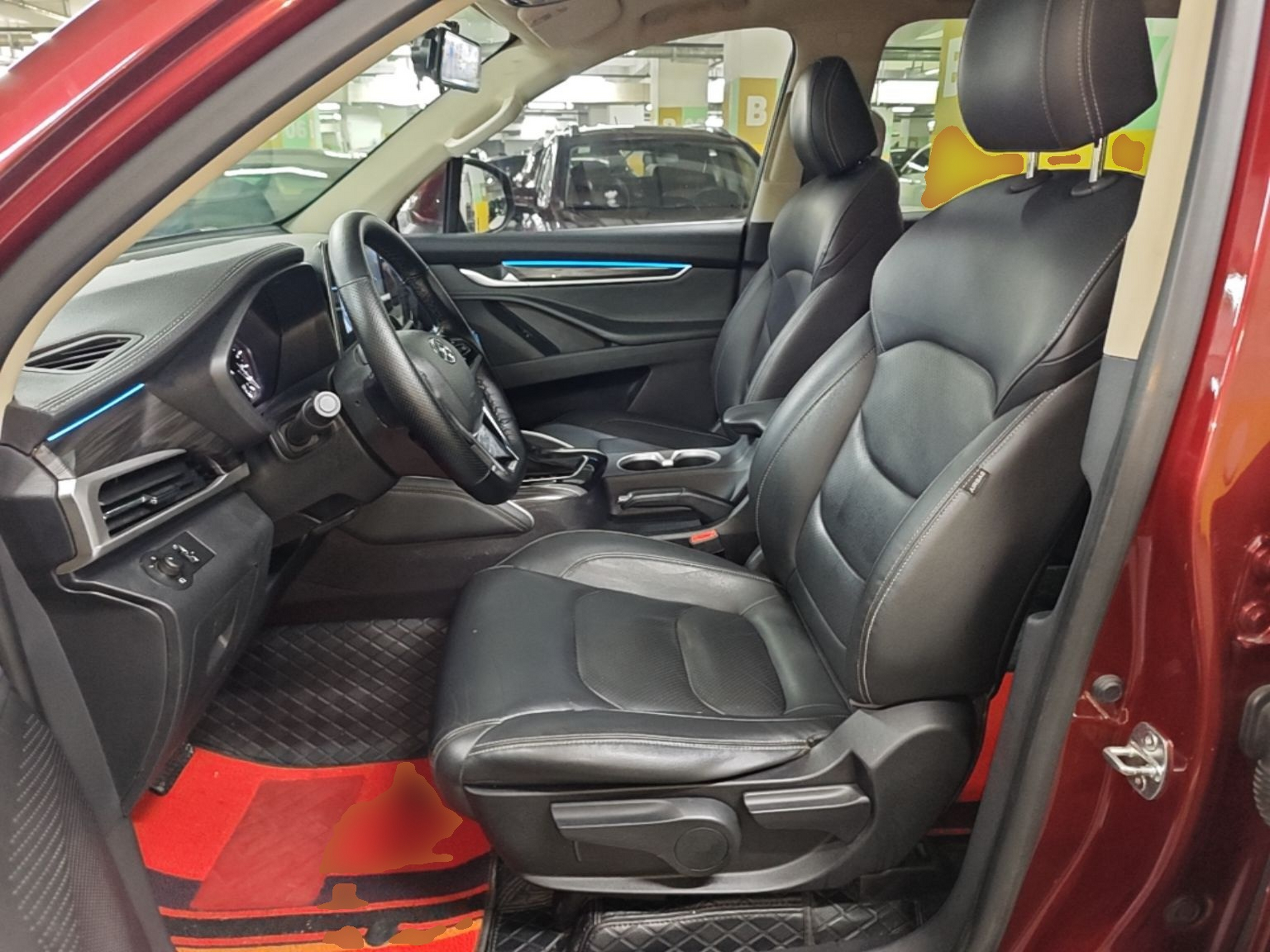 Avant de la voiture