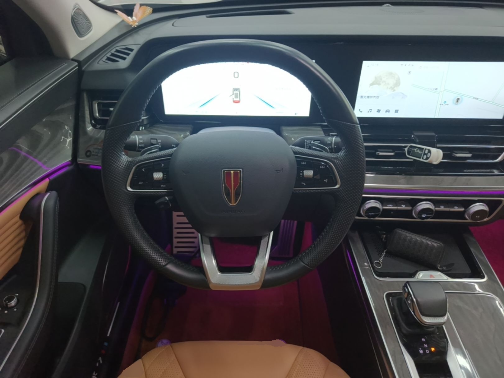 Hongqi HS5 2023 2.0T Four-Wheel Drive Flagship Pro Edition - Chinese Trim Ling — снимка 13