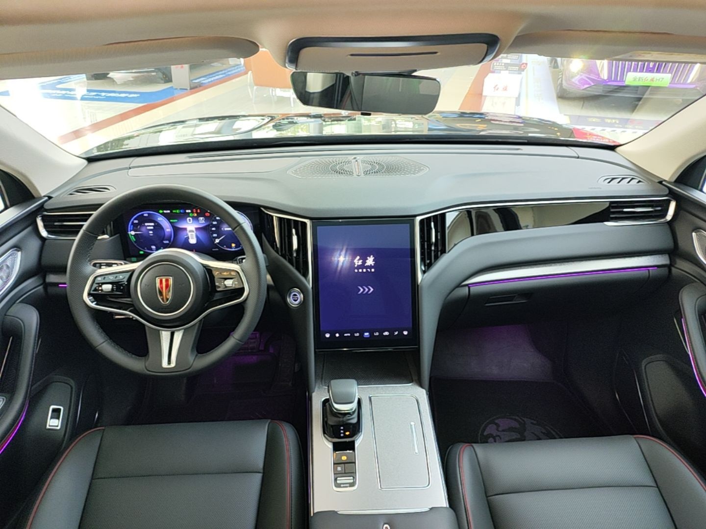 Hongqi HS7 PHEV 2025 Model 2.0T PHEV Two-Wheel Drive Qi Xiang Edition 6-Seater — снимка 12
