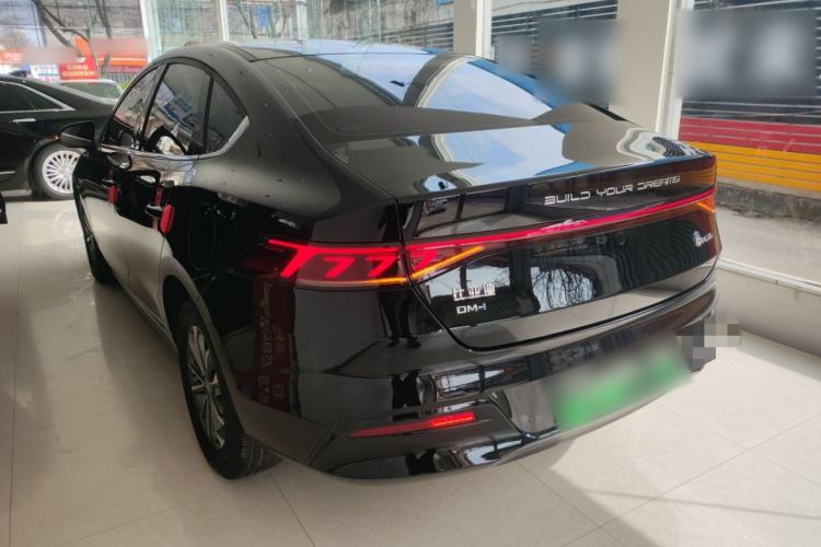 Used BYD Qin PLUS 2024 HONOR Edition DM-i 55KM Leading Model Rear Left 45 Deg