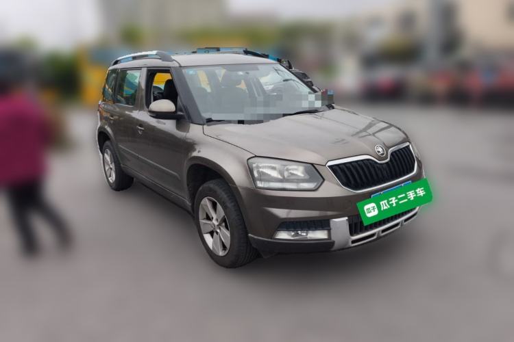 Used Skoda Yeti 2014 1.4TSI Manual Explore Edition Front Right 45 Deg
