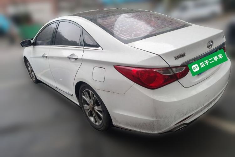 Used Hyundai Sonata 2014 2.4L Automatic Leading Edition China IV Standard Rear Left 45 Deg