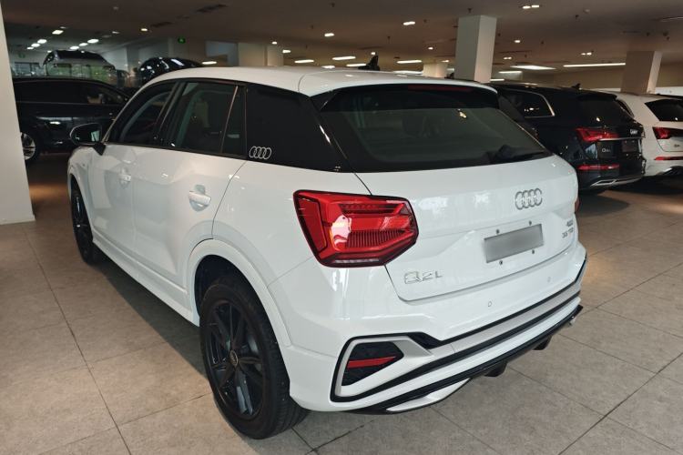 Used Audi Q2L 2024 35TFSI Ambition Dynamic Edition Rear Left 45 Deg