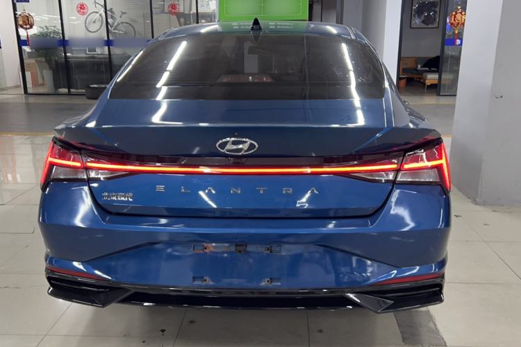 Used Hyundai Elantra 2022 1.5L CVT LUX Prestige Edition Rear