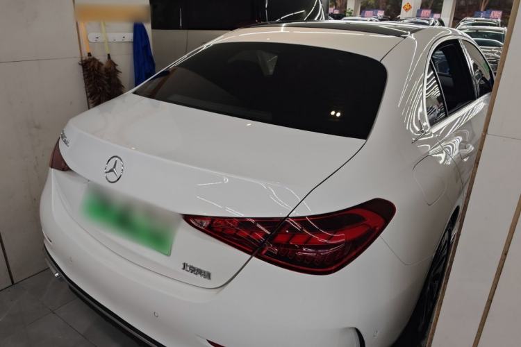 Used Mercedes-Benz C-Class New Energy 2023 Second Facelift C 350 eL Rear Right 45 Deg