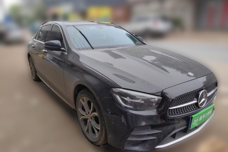 Used Mercedes-Benz E-Class 2023 E 300 L Sporty and Stylish Model Front Right 45 Deg