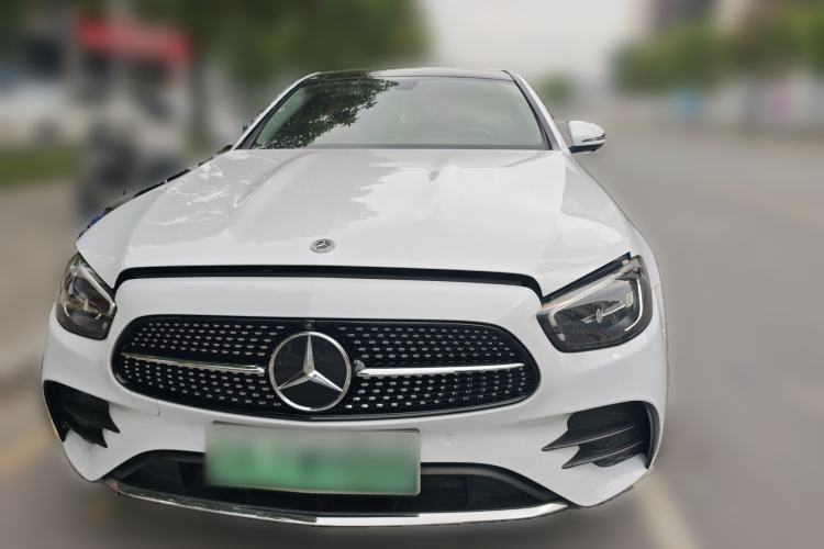 Used Mercedes-Benz E-Class New Energy 2022 E 350 e L Plug-in Hybrid Sports Sedan Front