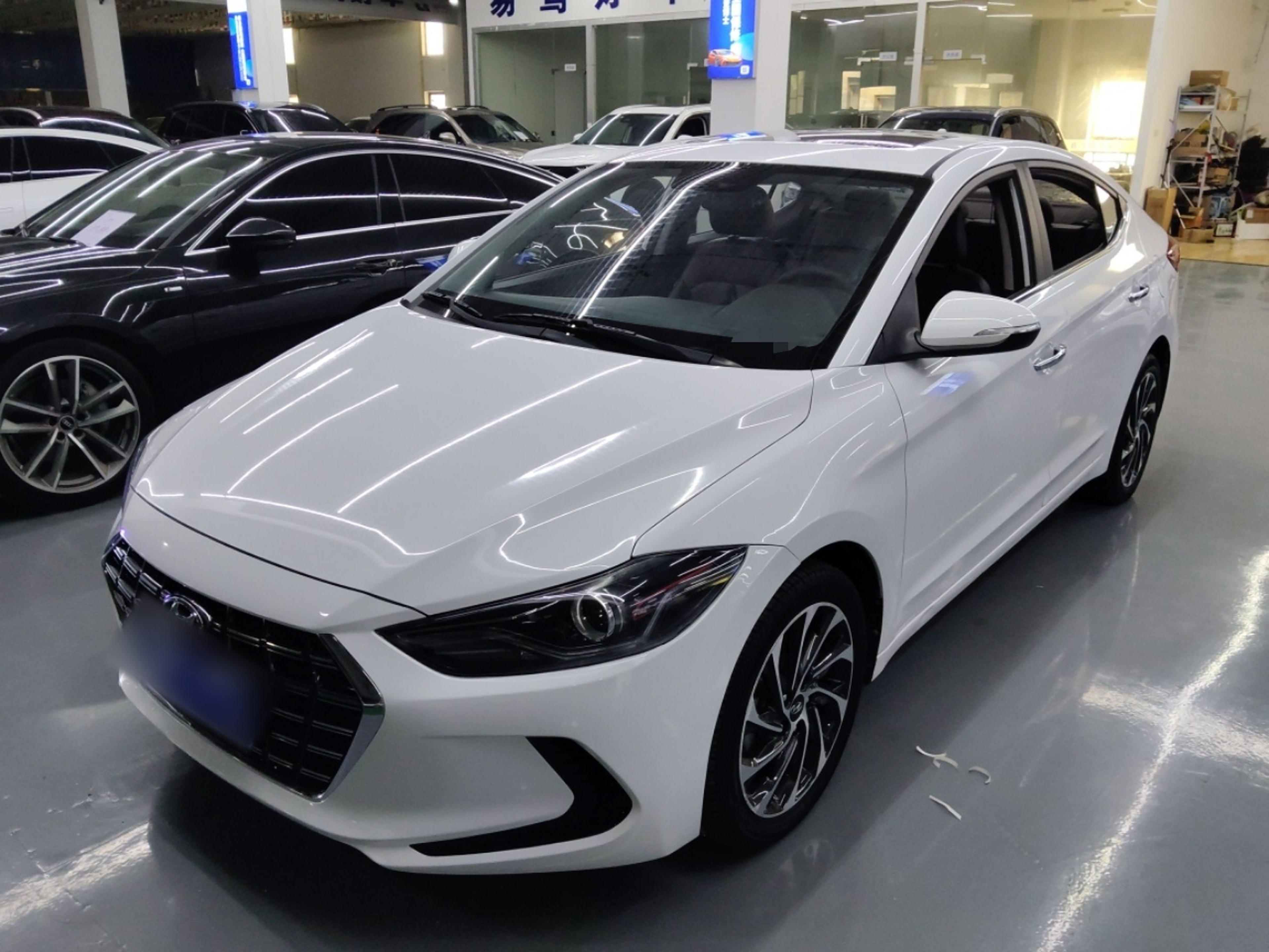 Parte inferior delantera