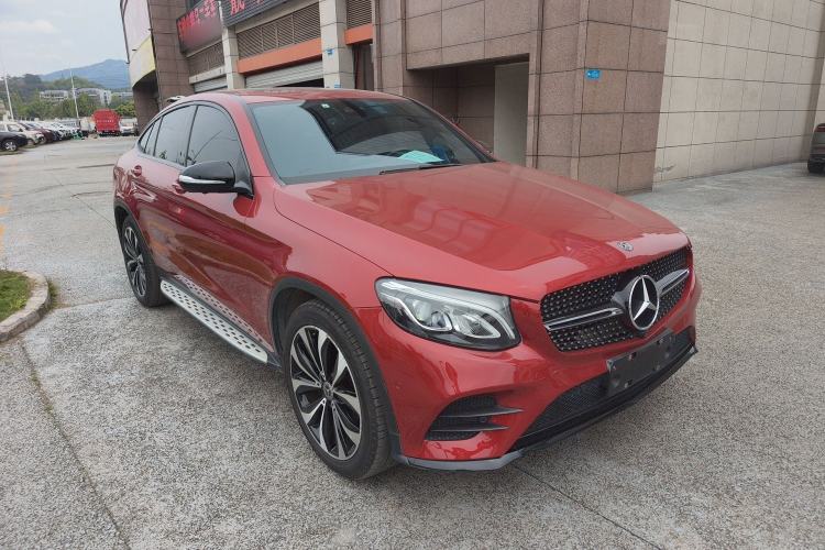 Used Mercedes-Benz GLC Coupe 2019 GLC 260 4MATIC Coupe SUV Exterior 1