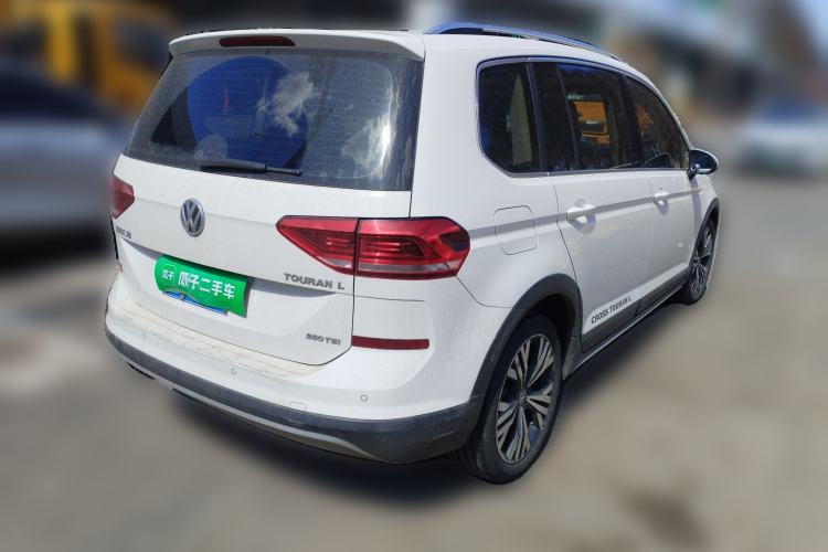 Used Volkswagen Touran 2018 Volkswagen Touran L 280TSI DSG Boundary Edition 7 Seats China V Emission Standard Rear Right 45 Deg