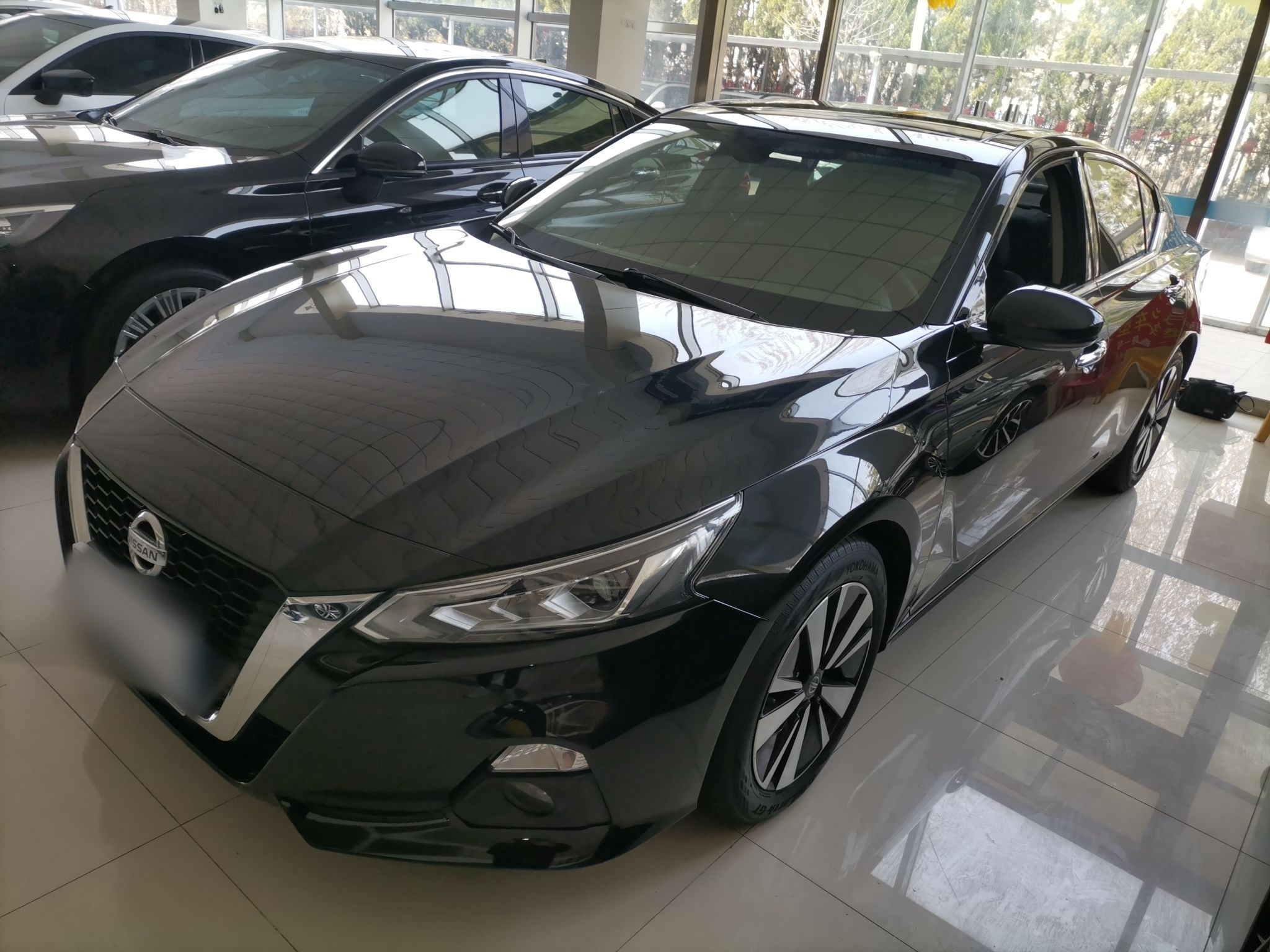 تحت مقدمة السيارة