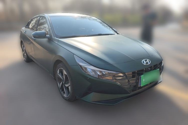 Used Hyundai Elantra 2021 240TGDi DCT TOP Flagship Edition Front Right 45 Deg