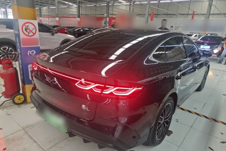 Used BYD Qin L 2024 DM-i 120KM Excellence Model Rear Right 45 Deg