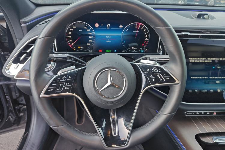 Used Mercedes-Benz E-Class New Energy 2024 E 350 e L Plug-in Hybrid Sedan Steering Wheel