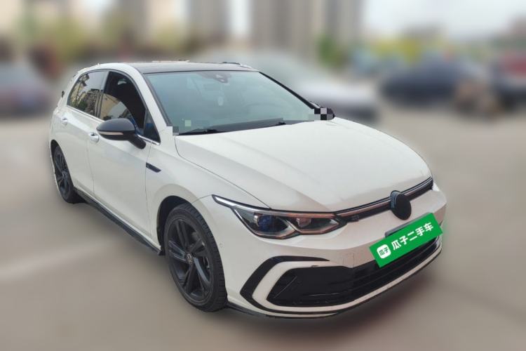 Used Volkswagen Golf 2021 280TSI DSG R-Line Front Right 45 Deg