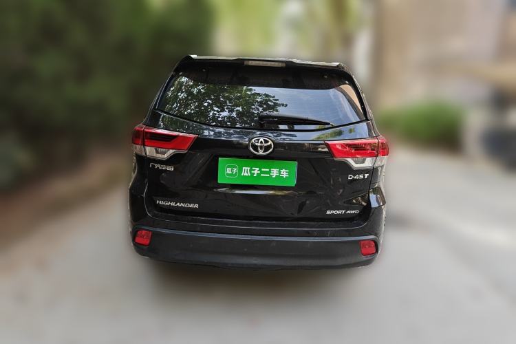 Used Toyota Highlander 2018 2.0T Four-Wheel Drive Prestige Version 7 Seats China VI Standard Rear